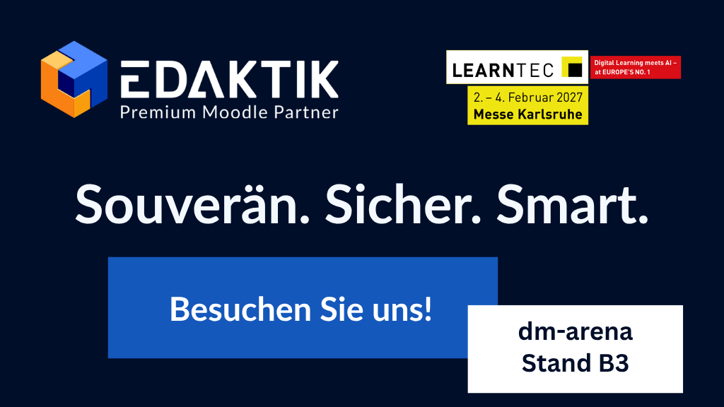 eDaktik ist Aussteller auf der LearnTec 2027